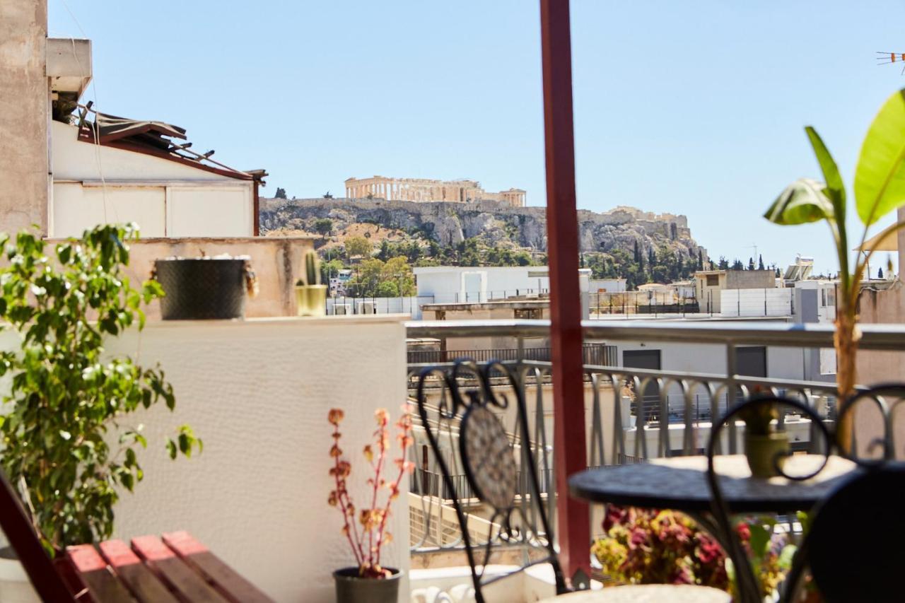 Mosaics Athens Central Studio With Acropolis View Εξωτερικό φωτογραφία